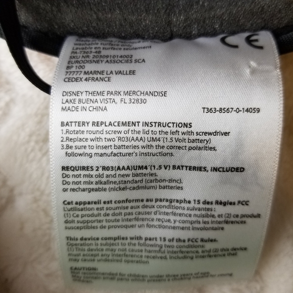 Disney Parks World of Color Glow with The Show Light Up Mickey Ears Hat - Picture 12 of 14